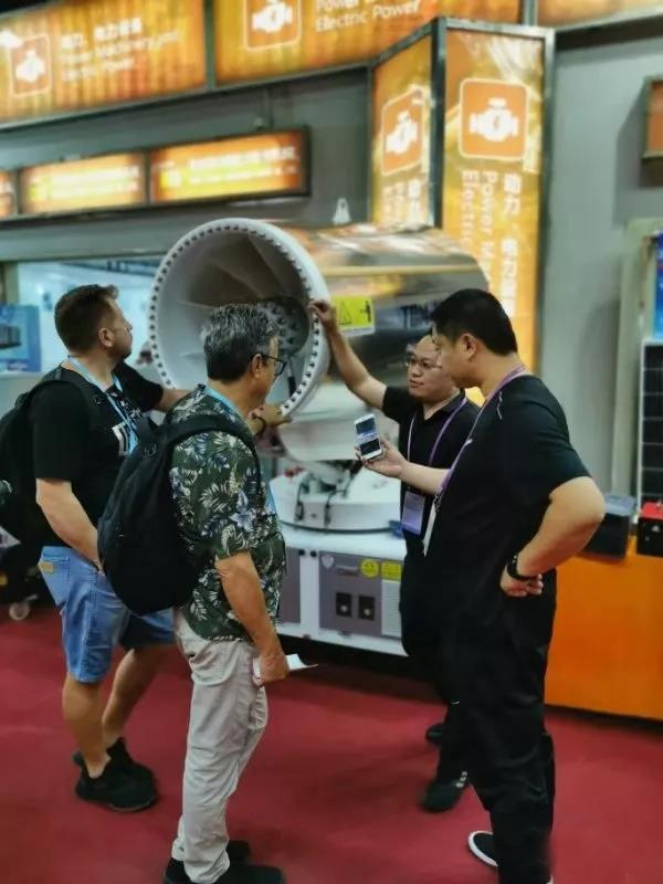 山东华力机电有限公司参加126届广交会